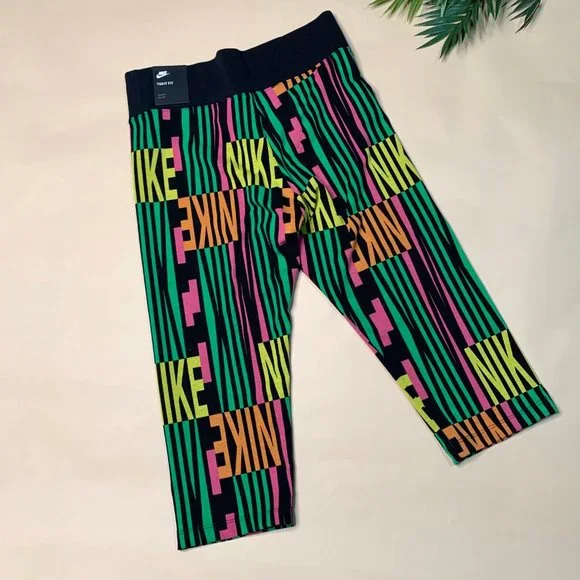 New Nike Bold Logo Bottoms - Sz Small - Picture 3 of 6